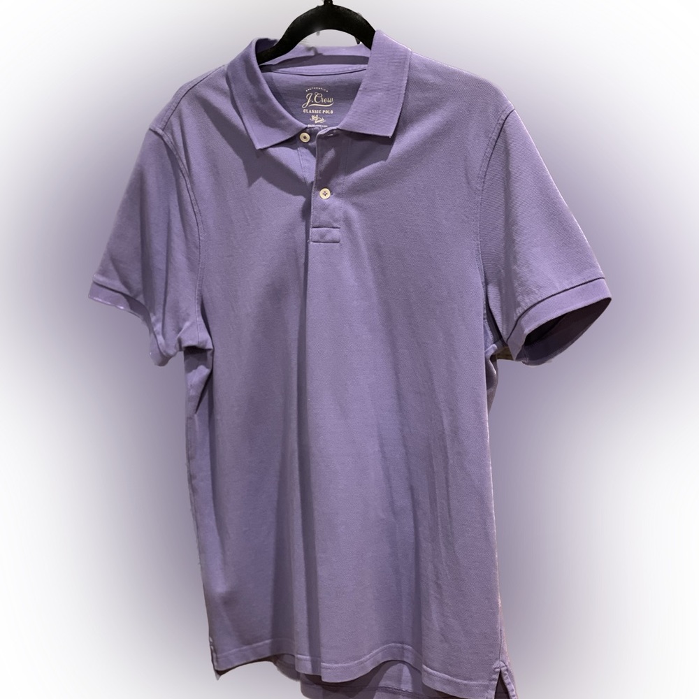 J Crew Brand New Polo, Size Medium, Purple